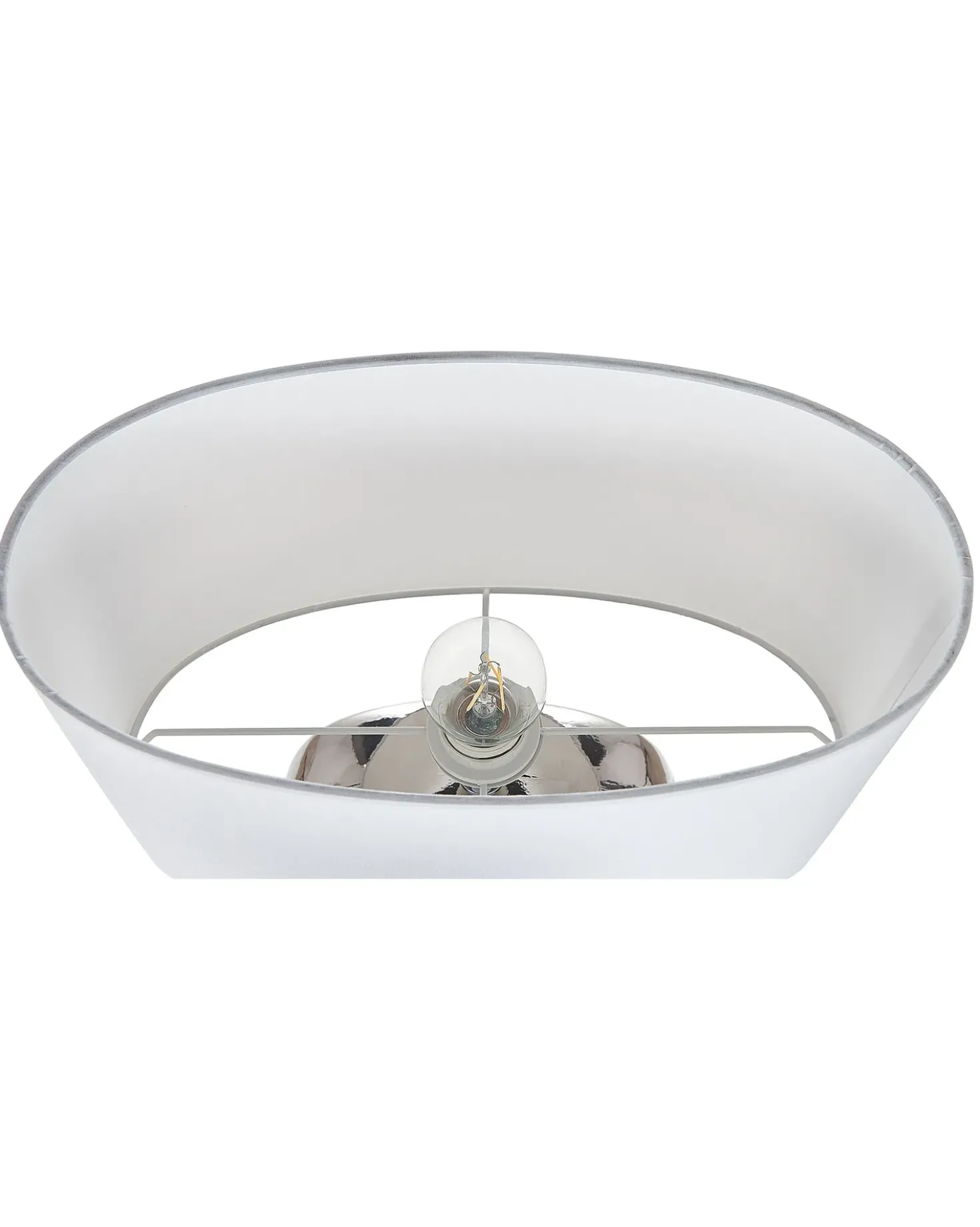 Lampada da tavolo KHERLEN Ceramica Argento