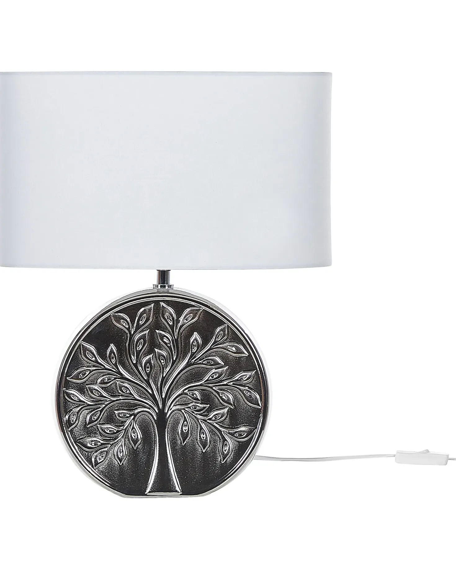 Lampada da tavolo KHERLEN Ceramica Argento