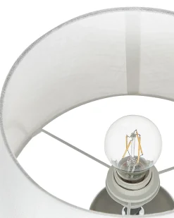 Lampada da tavolo KHOPER Ceramica Grigio