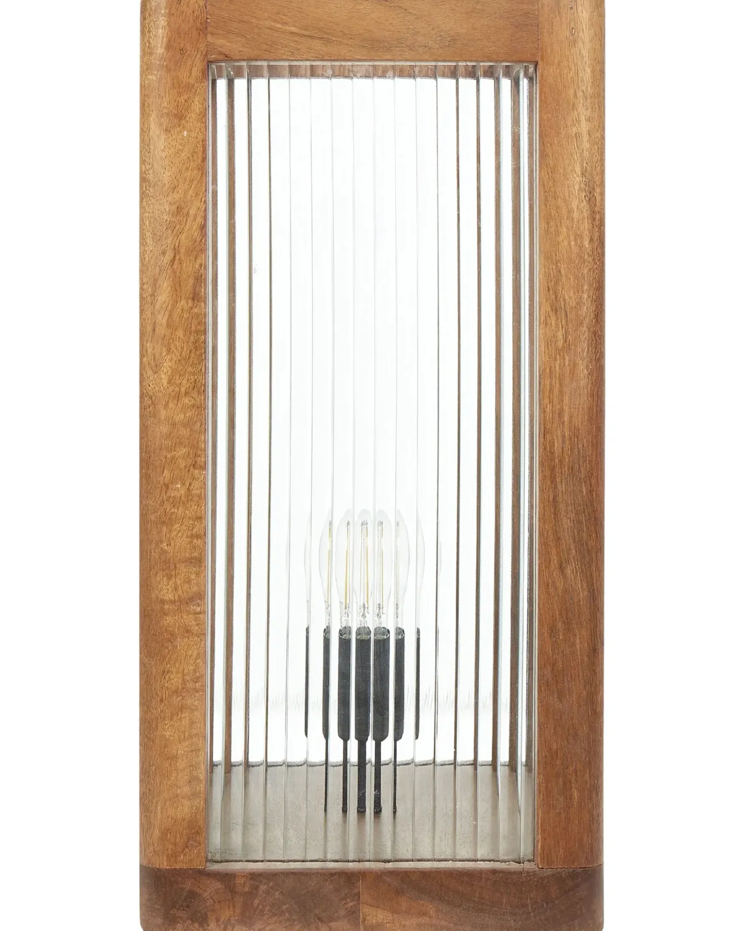 Lampada da tavolo KOLIDAM Legno di mango Marrone