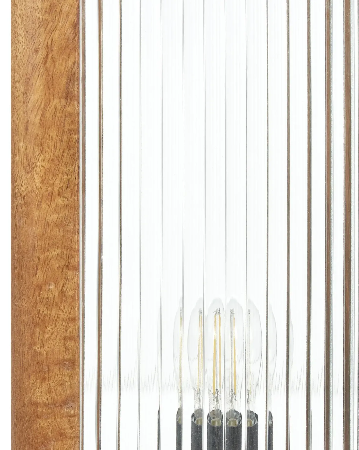 Lampada da tavolo KOLIDAM Legno di mango Marrone