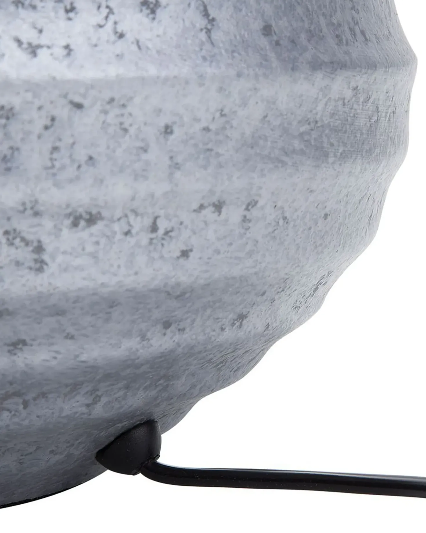 Lampada da tavolo KUBAN Ceramica Argento