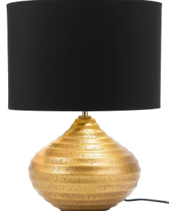 Lampada da tavolo KUBAN Ceramica Oro