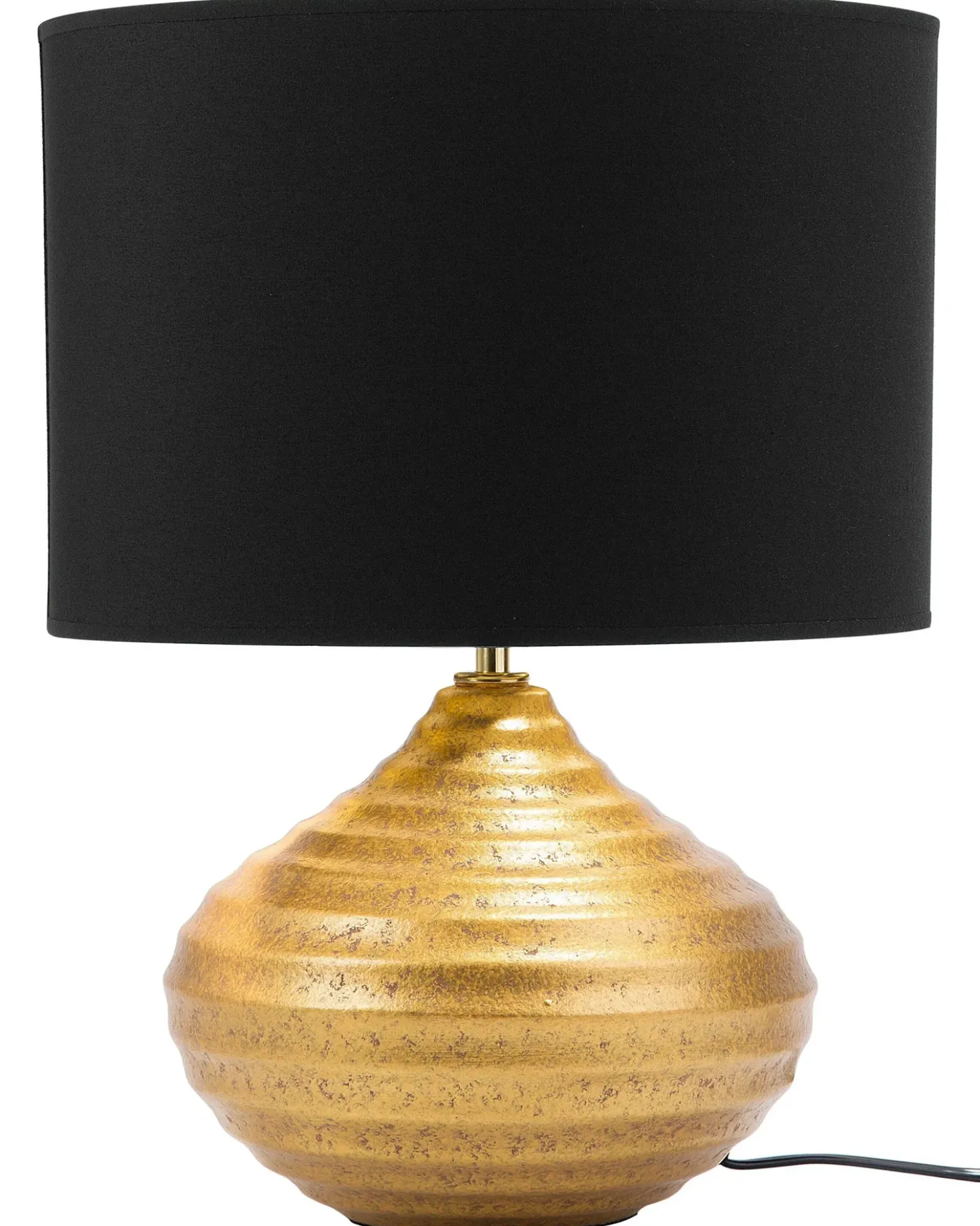 Lampada da tavolo KUBAN Ceramica Oro