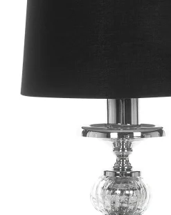 Lampada da tavolo KUBENA Metallo Nero