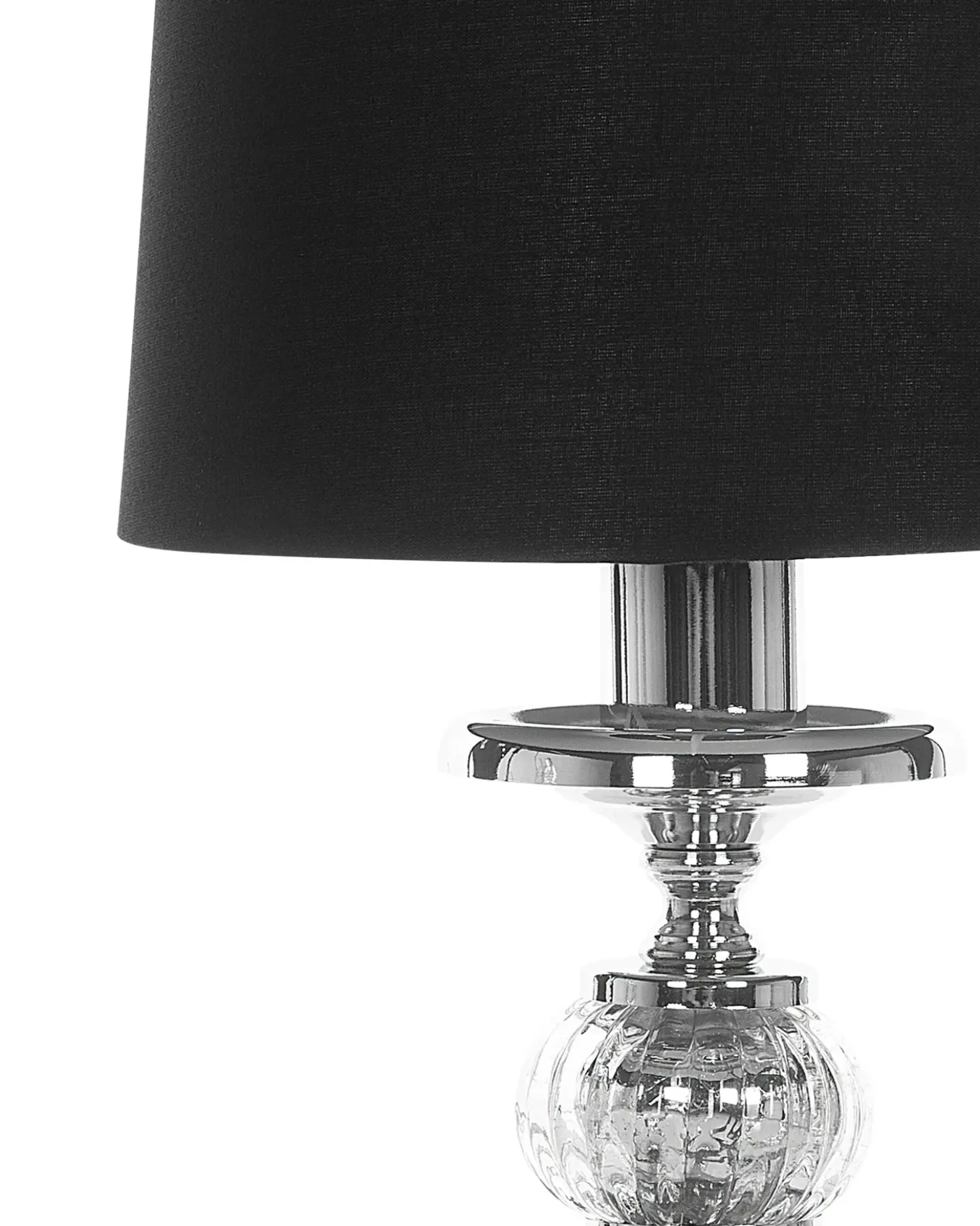 Lampada da tavolo KUBENA Metallo Nero