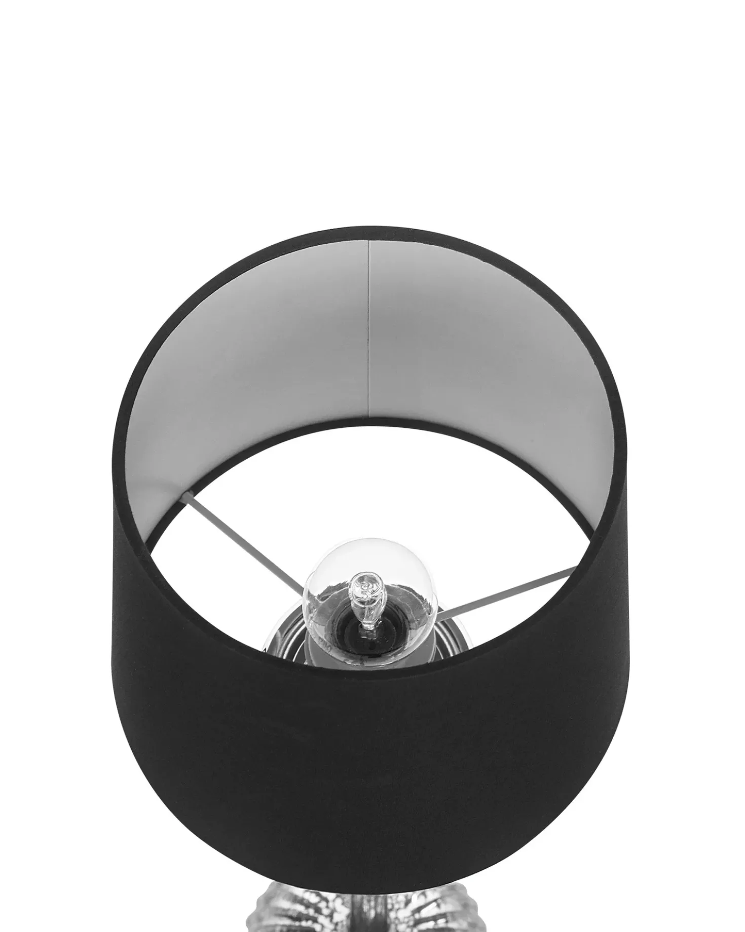 Lampada da tavolo KUBENA Metallo Nero