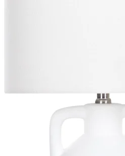 Lampada da tavolo LABRADA Ceramica Bianco