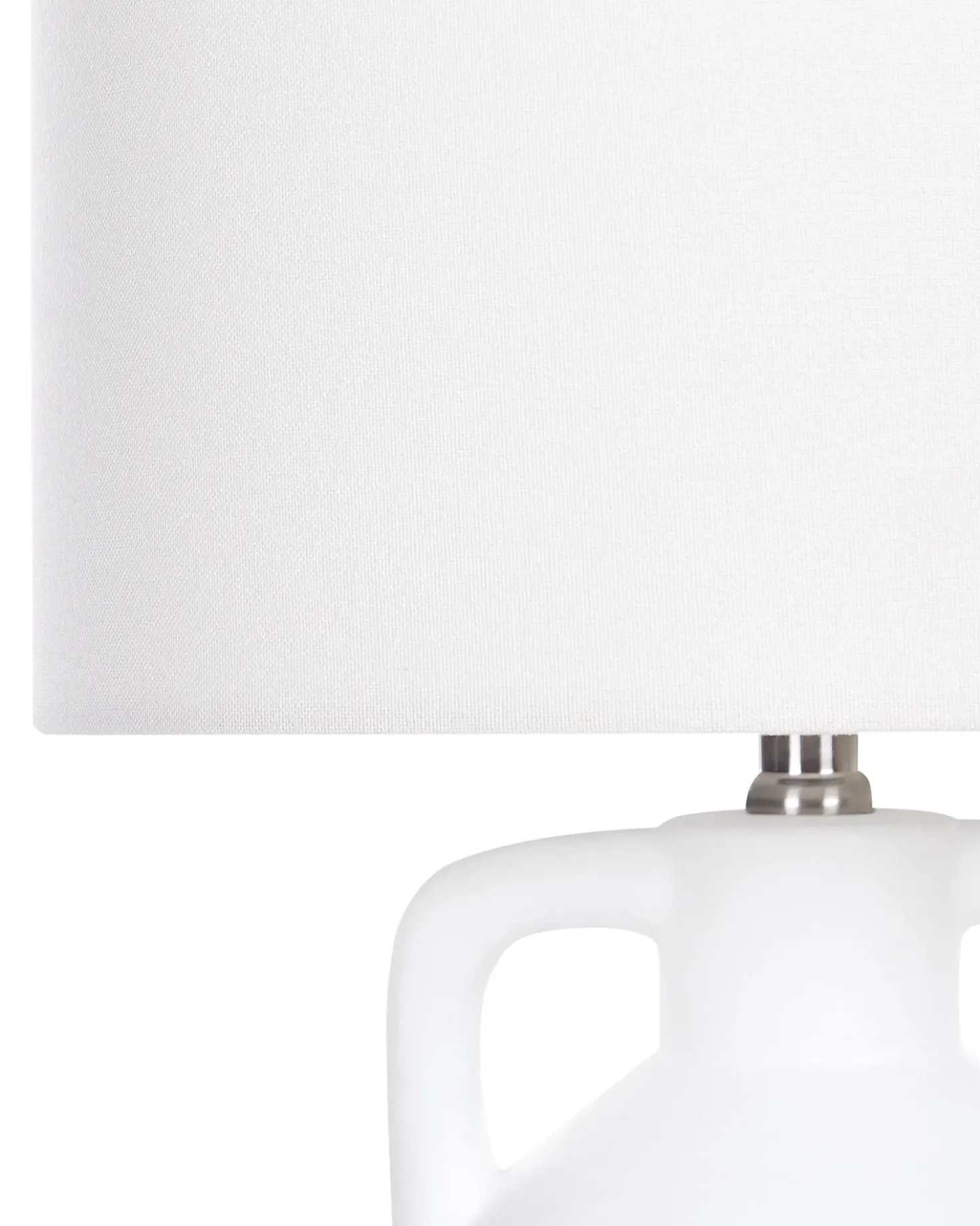 Lampada da tavolo LABRADA Ceramica Bianco