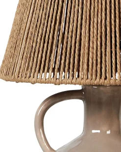 Lampada da tavolo LARISSOS Ceramica Tortora