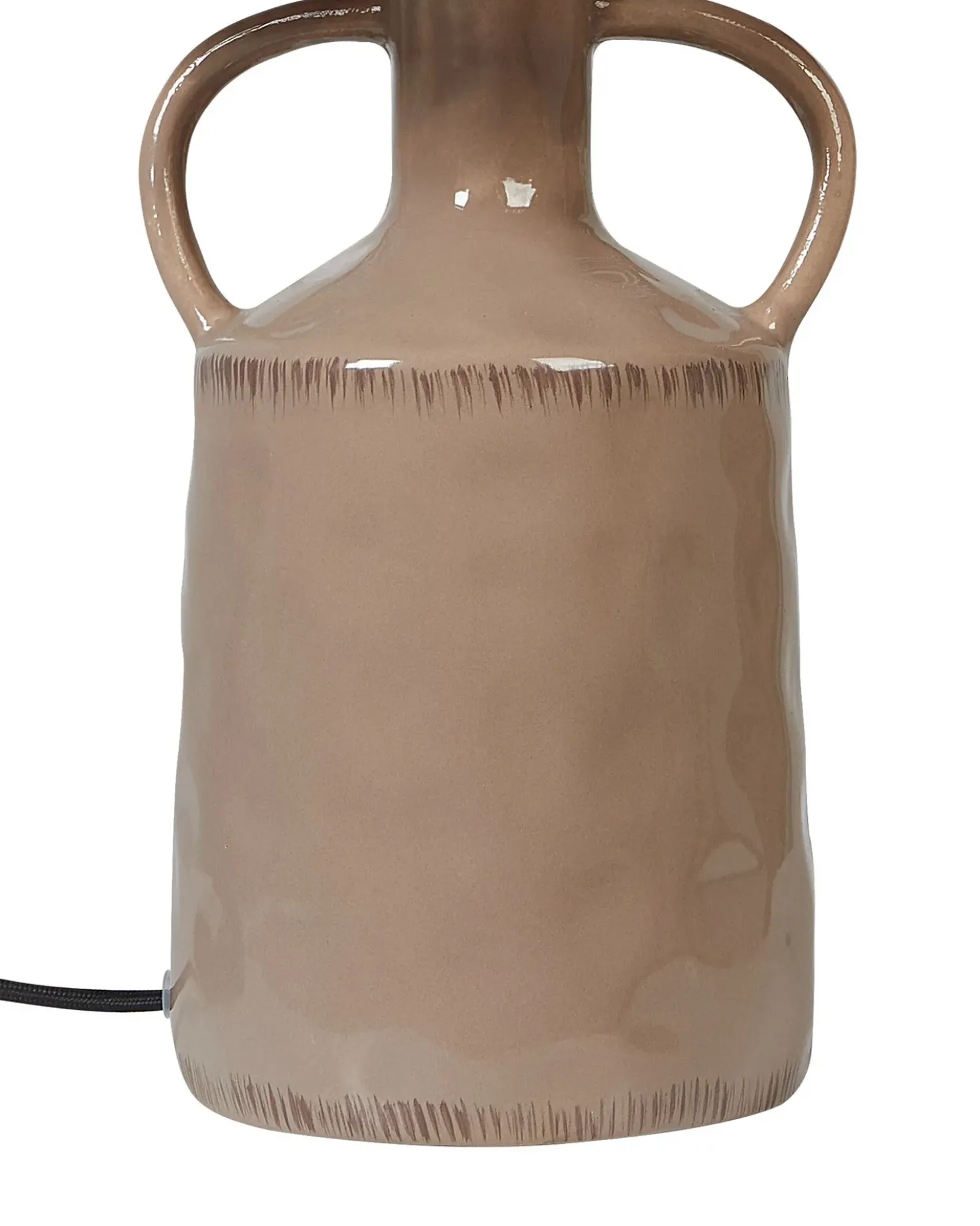 Lampada da tavolo LARISSOS Ceramica Tortora