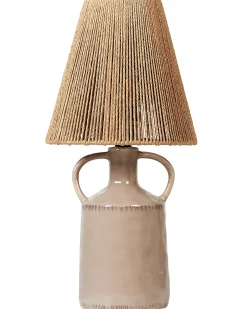 Lampada da tavolo LARISSOS Ceramica Tortora