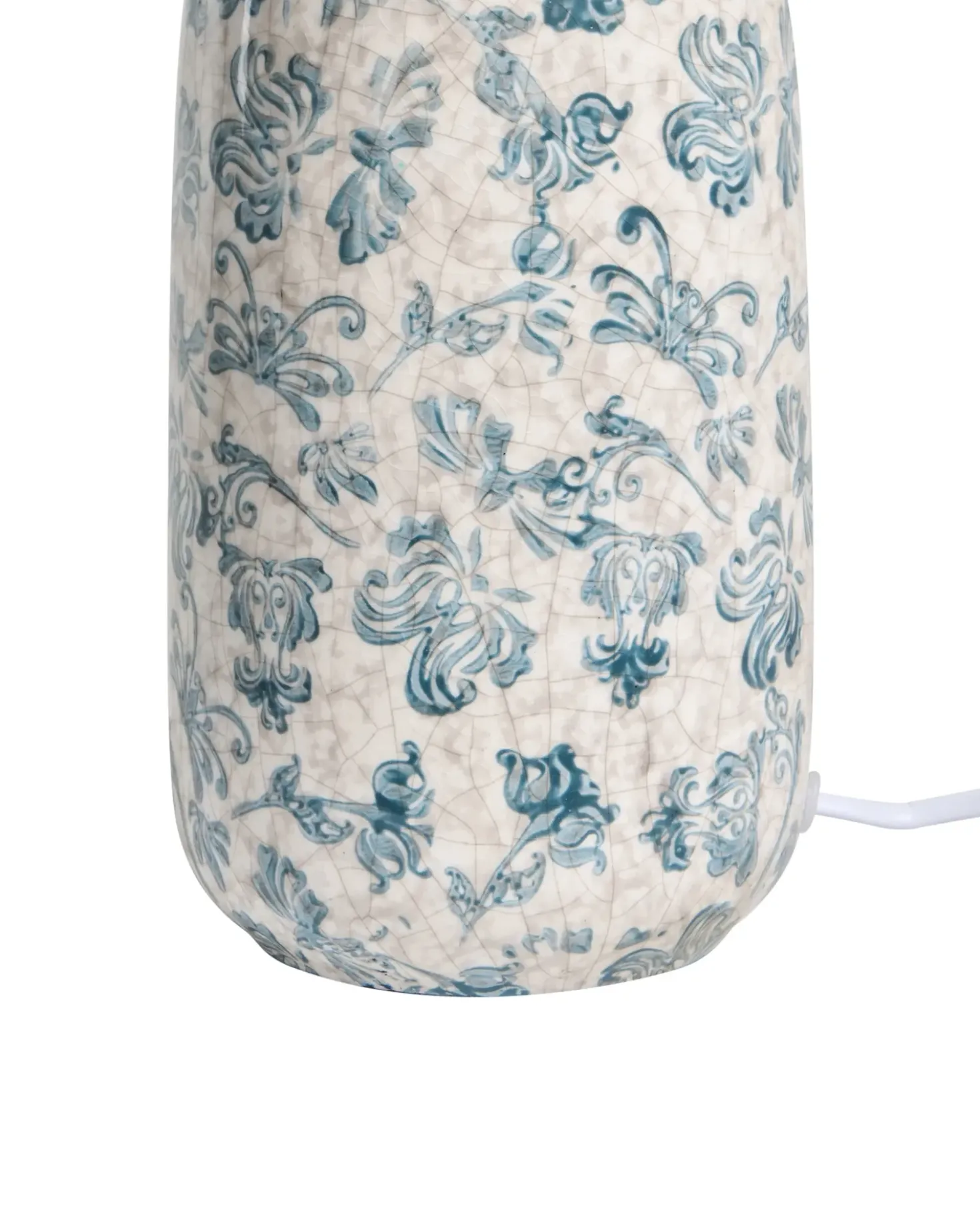 Lampada da tavolo LEMPA Ceramica Bianco/Blu