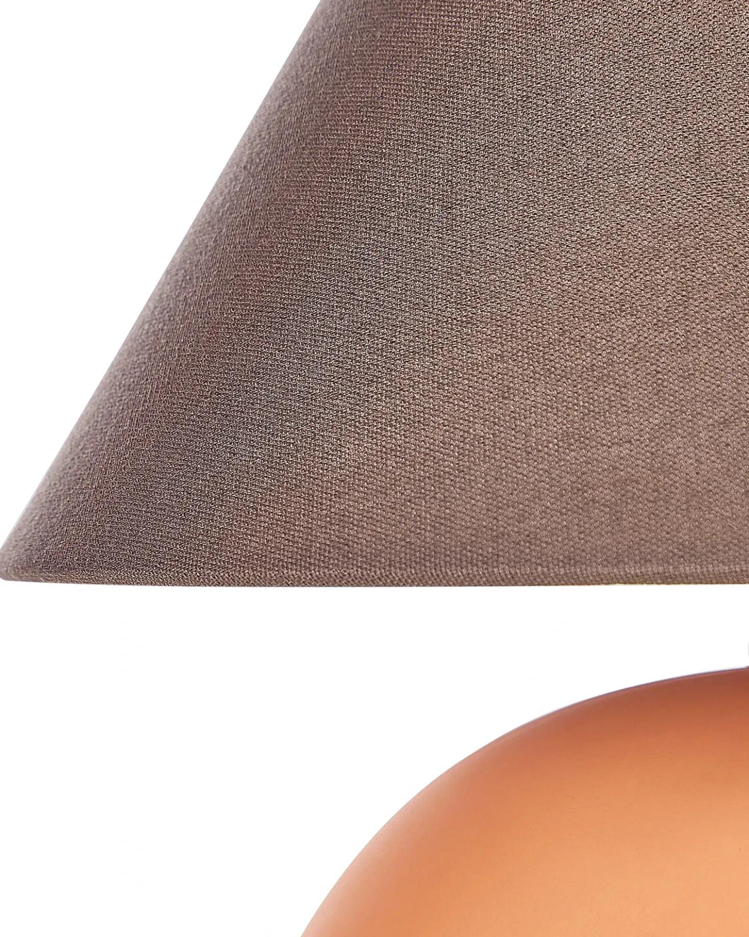 Lampada da tavolo LIMIA Ceramica Arancione