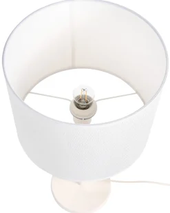 Lampada da tavolo LOKY Metallo Bianco