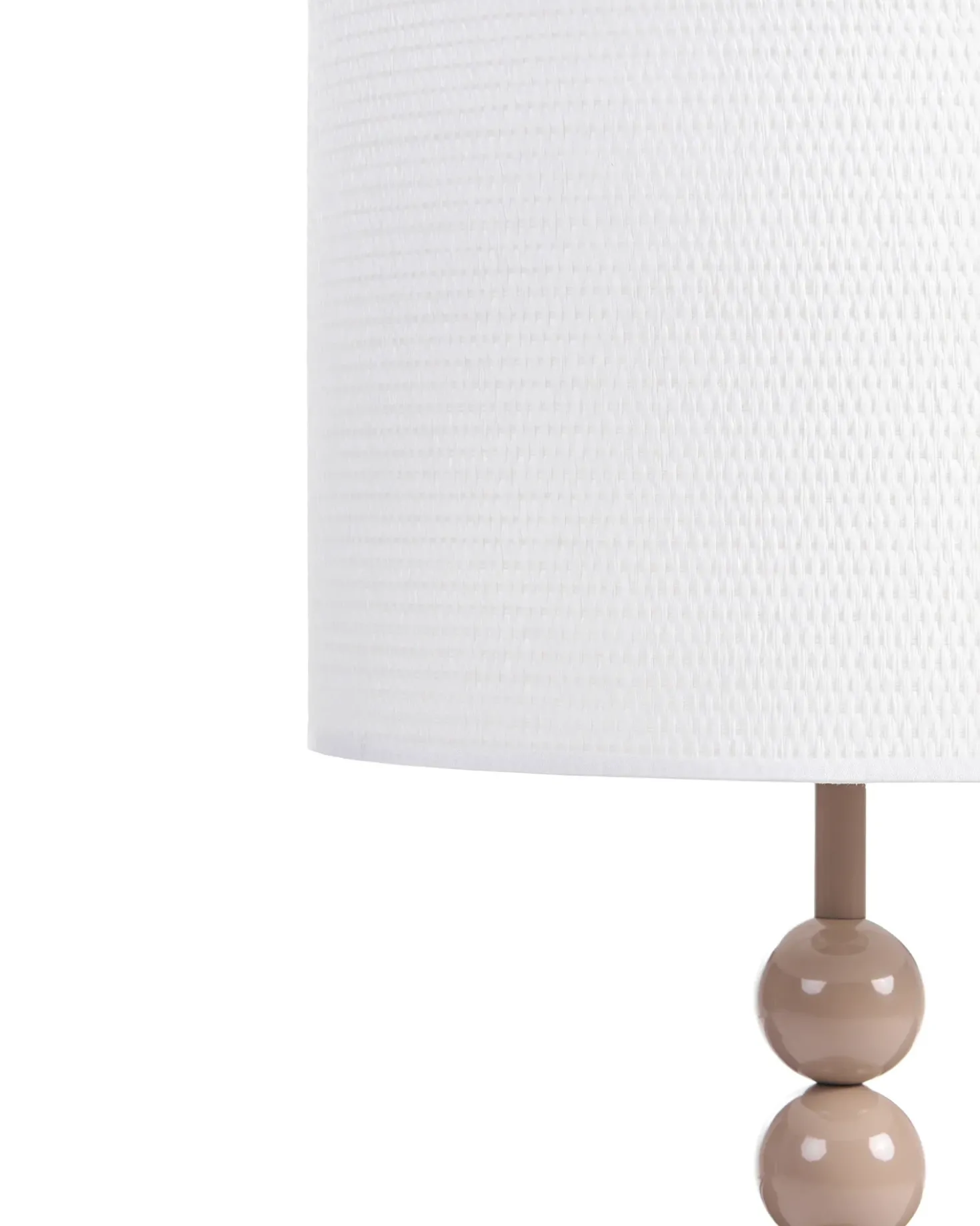 Lampada da tavolo LOKY Metallo Beige