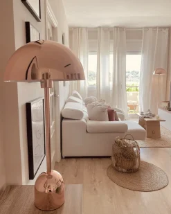 Lampada da tavolo MACASIA Metallo Rame