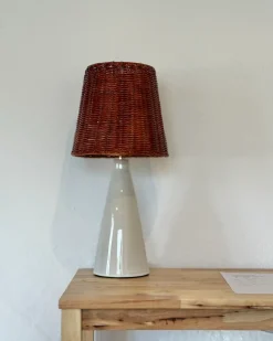Lampada da tavolo MADURU Ceramica Bianco