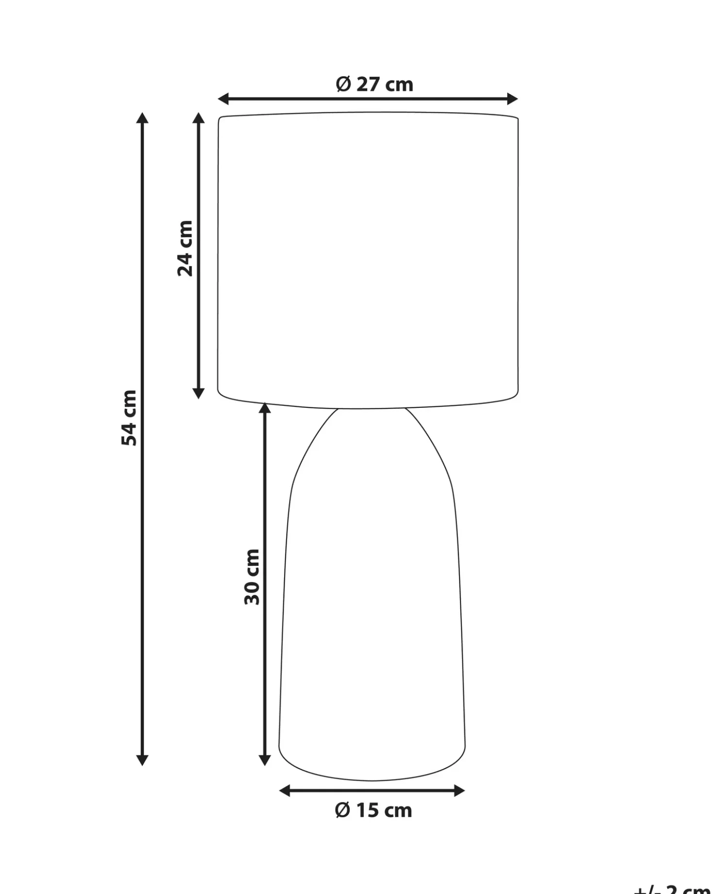 Lampada da tavolo MAHAWELI Giacinto d'acqua Naturale