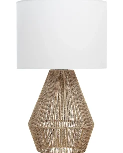 Lampada da tavolo MALEWA Corda di carta Naturale