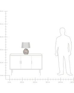 Lampada da tavolo MAREB Ceramica Beige