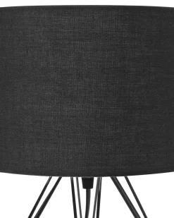 Lampada da tavolo MARONI Metallo Nero