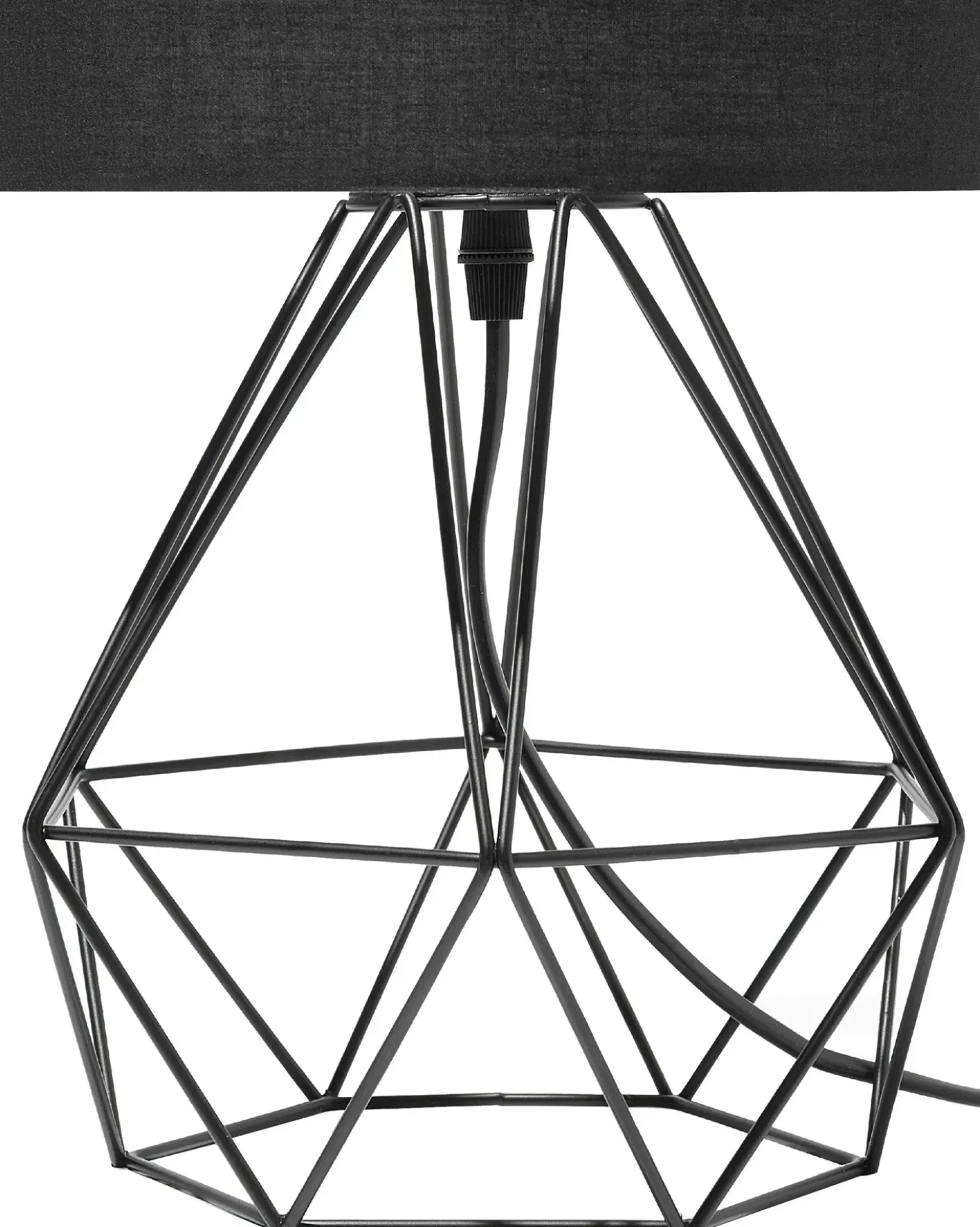 Lampada da tavolo MARONI Metallo Nero