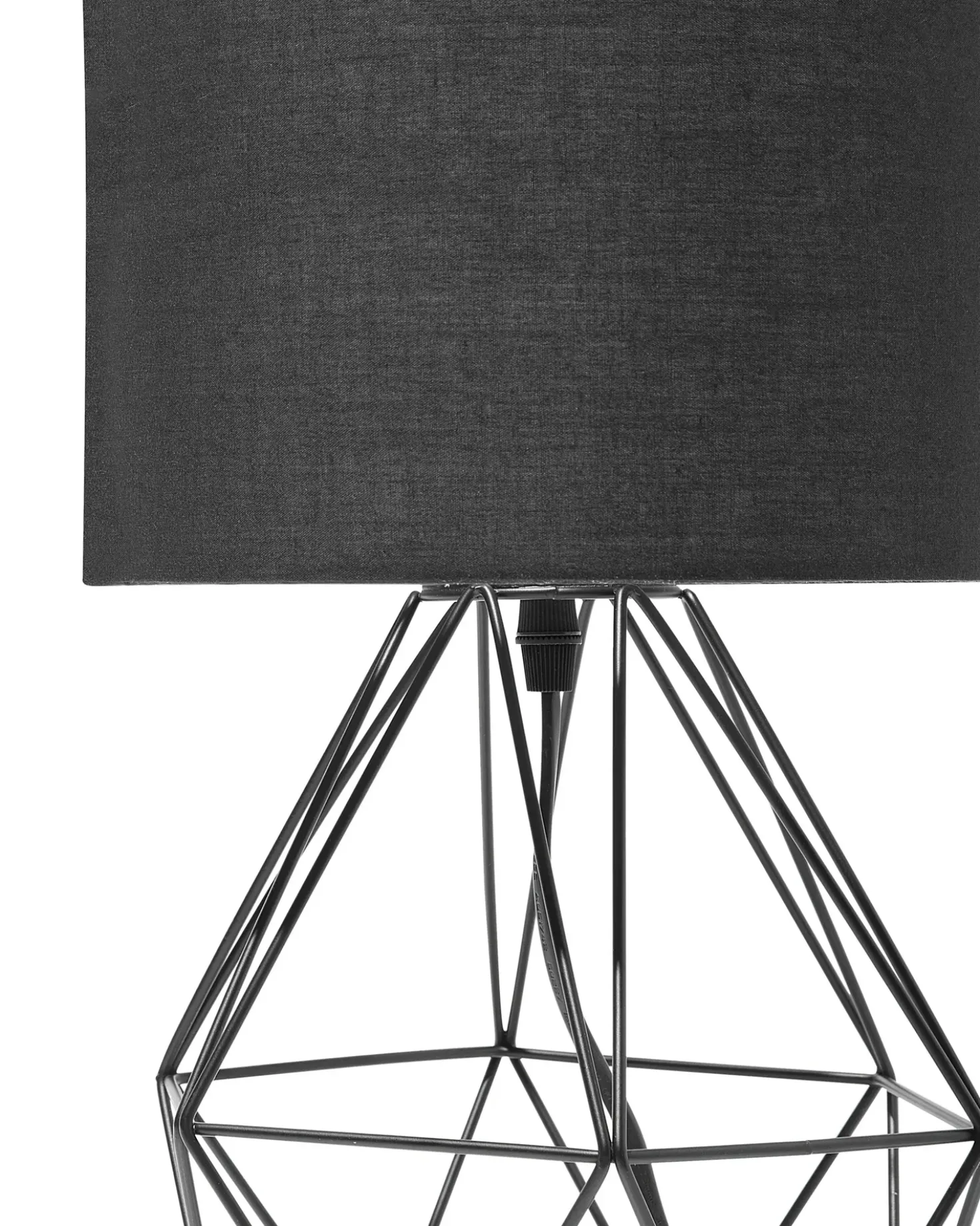 Lampada da tavolo MARONI Metallo Nero