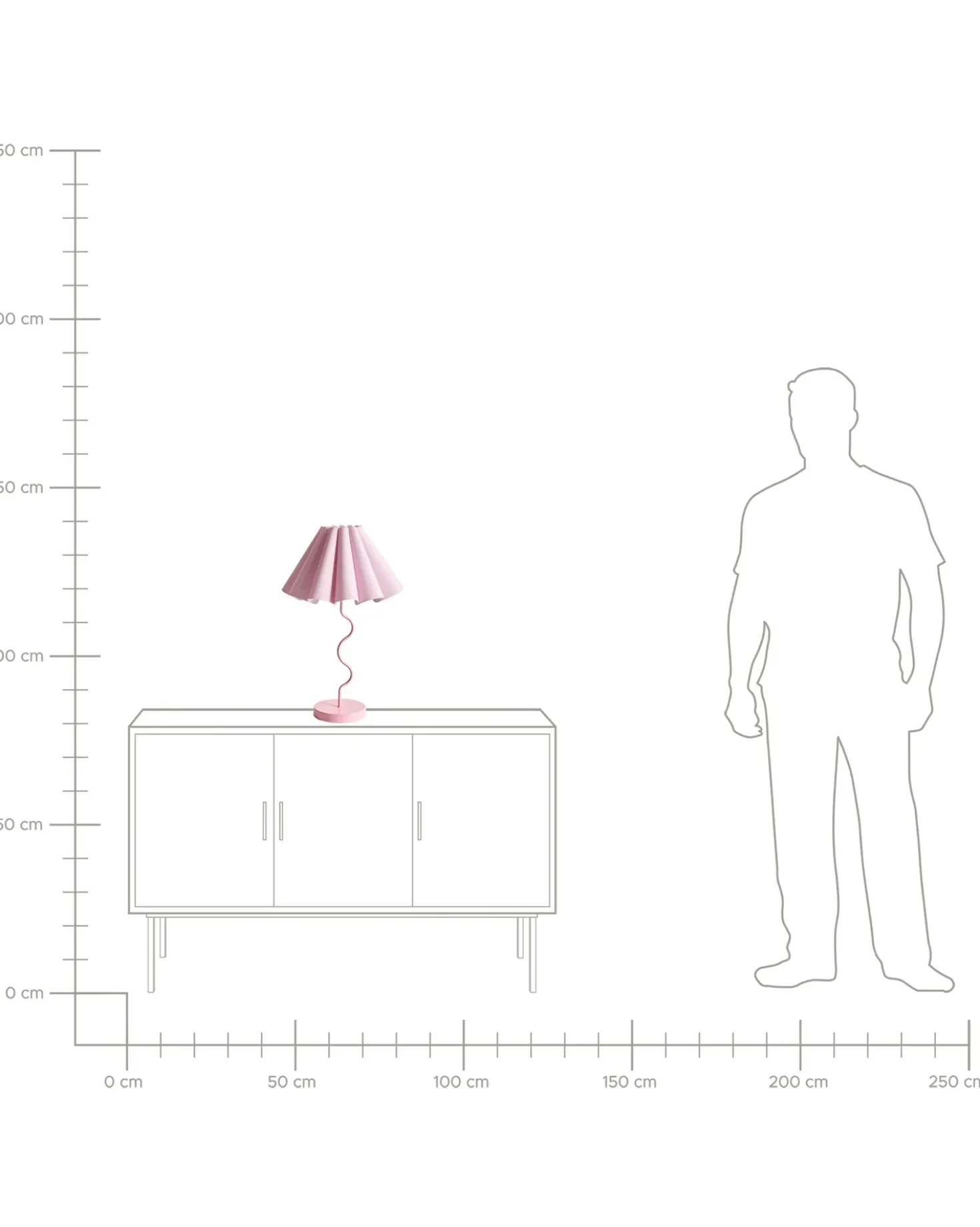 Lampada da tavolo MASUMU Rosa