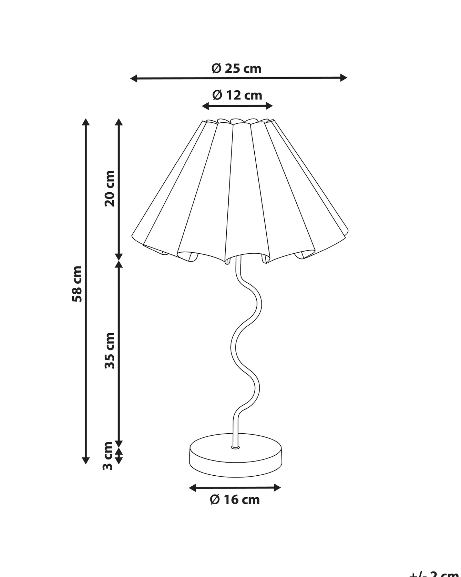 Lampada da tavolo MASUMU Rosa