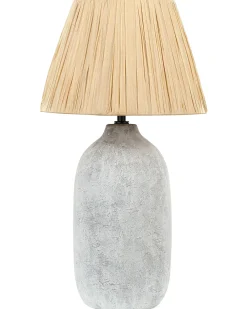 Lampada da tavolo MATILDE Ceramica Grigio