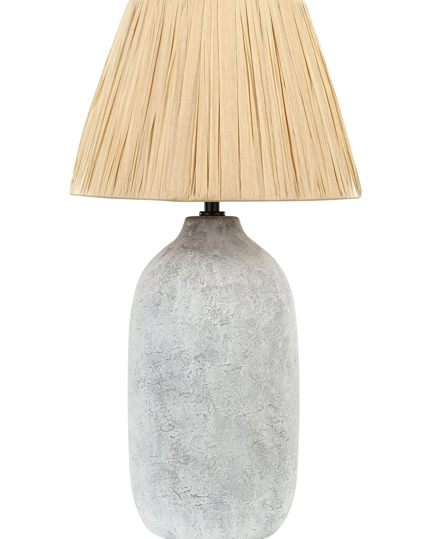 Lampada da tavolo MATILDE Ceramica Grigio