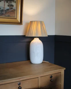 Lampada da tavolo MATILDE Ceramica Grigio