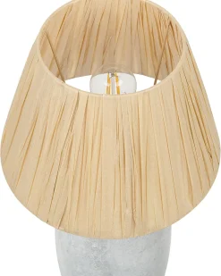 Lampada da tavolo MATILDE Ceramica Grigio