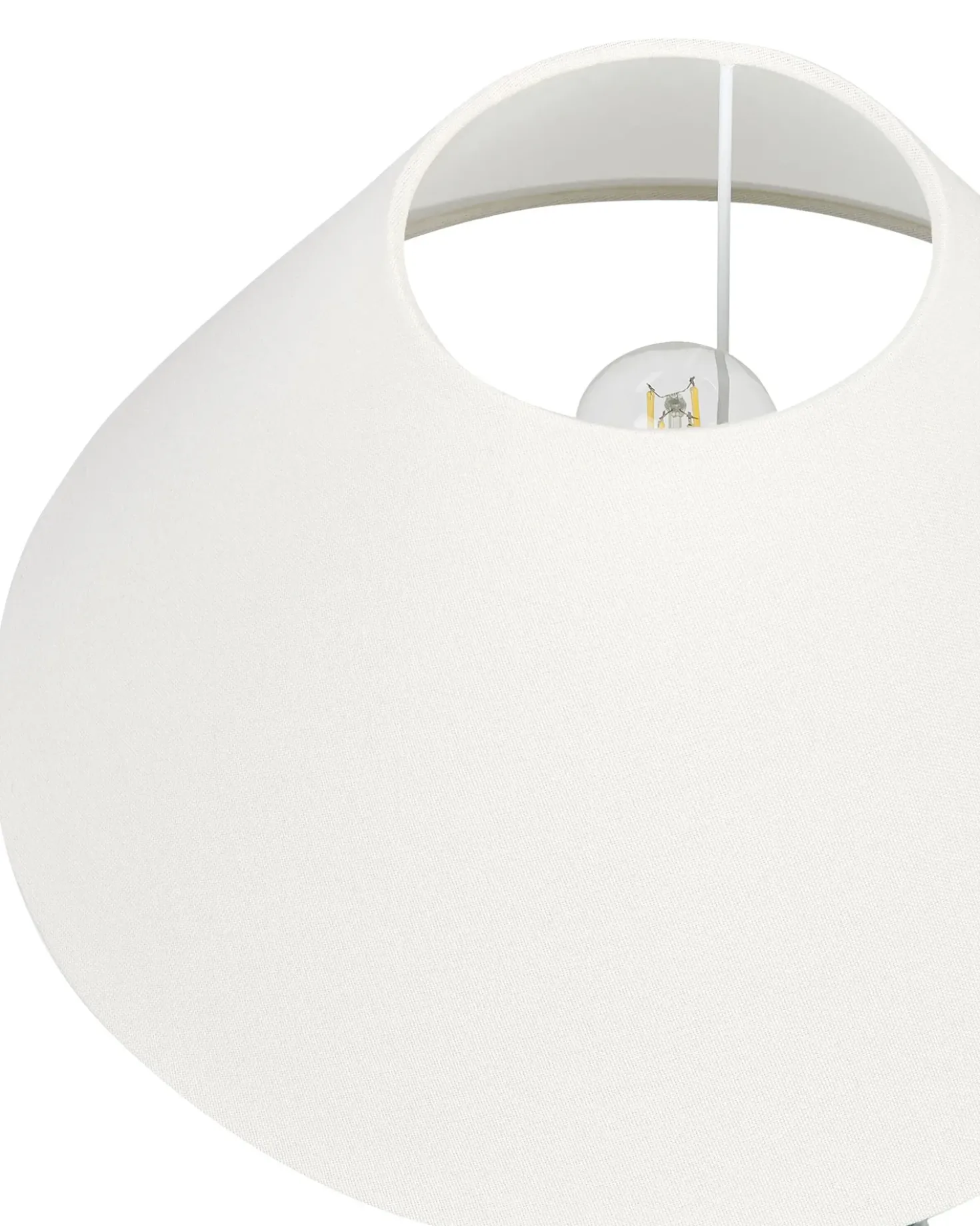 Lampada da tavolo MATINA Ceramica Bianco