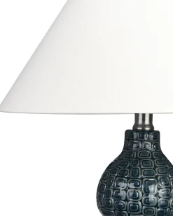 Lampada da tavolo MATINA Ceramica Bianco