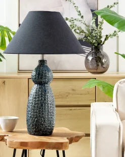 Lampada da tavolo MATINA Ceramica Nero