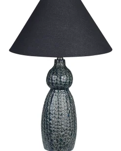 Lampada da tavolo MATINA Ceramica Nero