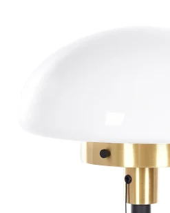 Lampada da tavolo MINIJA Metallo Nero