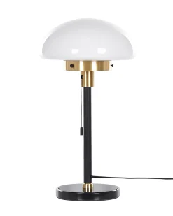 Lampada da tavolo MINIJA Metallo Nero