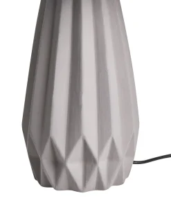 Lampada da tavolo MONTAGUA Ceramica Grigio