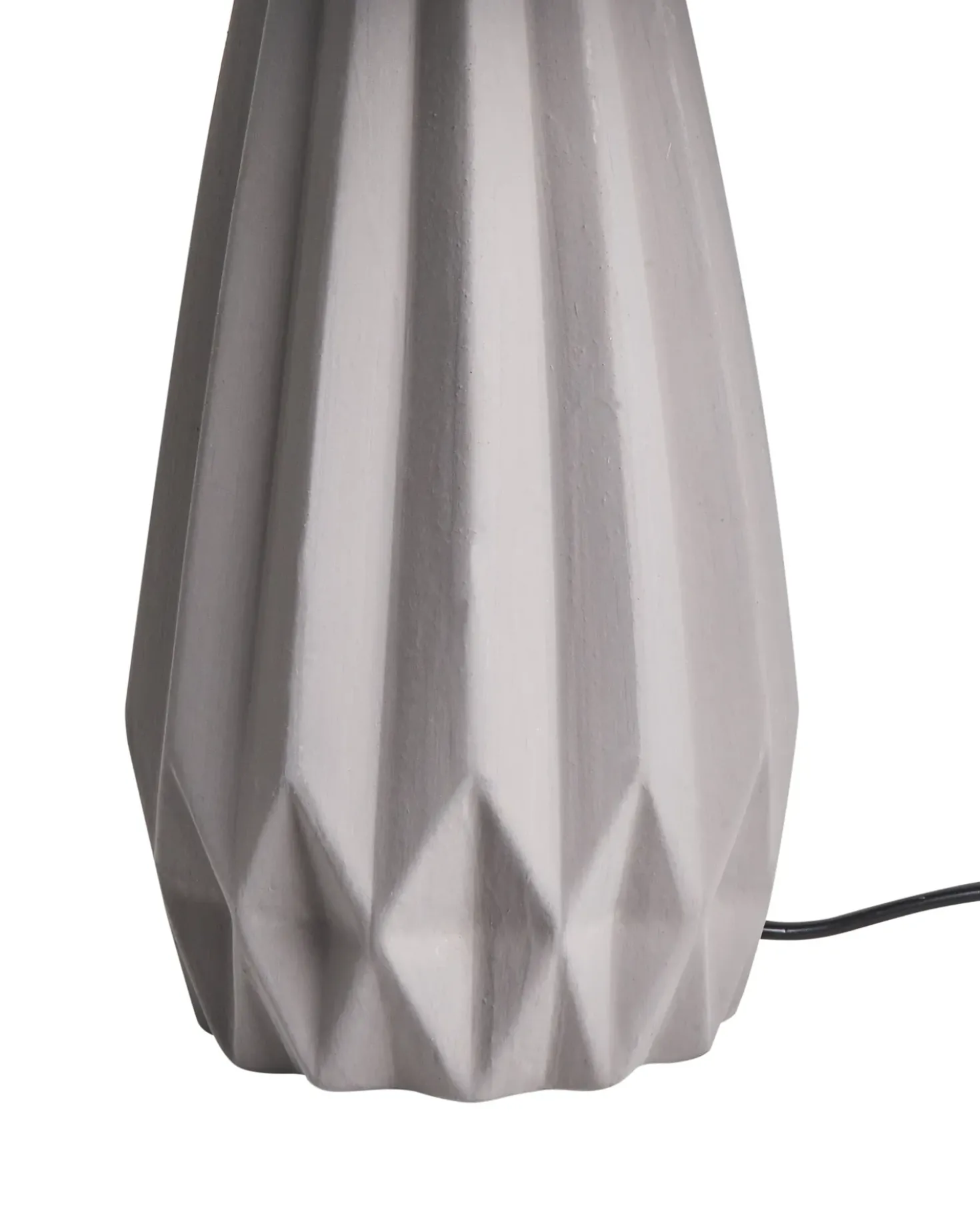 Lampada da tavolo MONTAGUA Ceramica Grigio