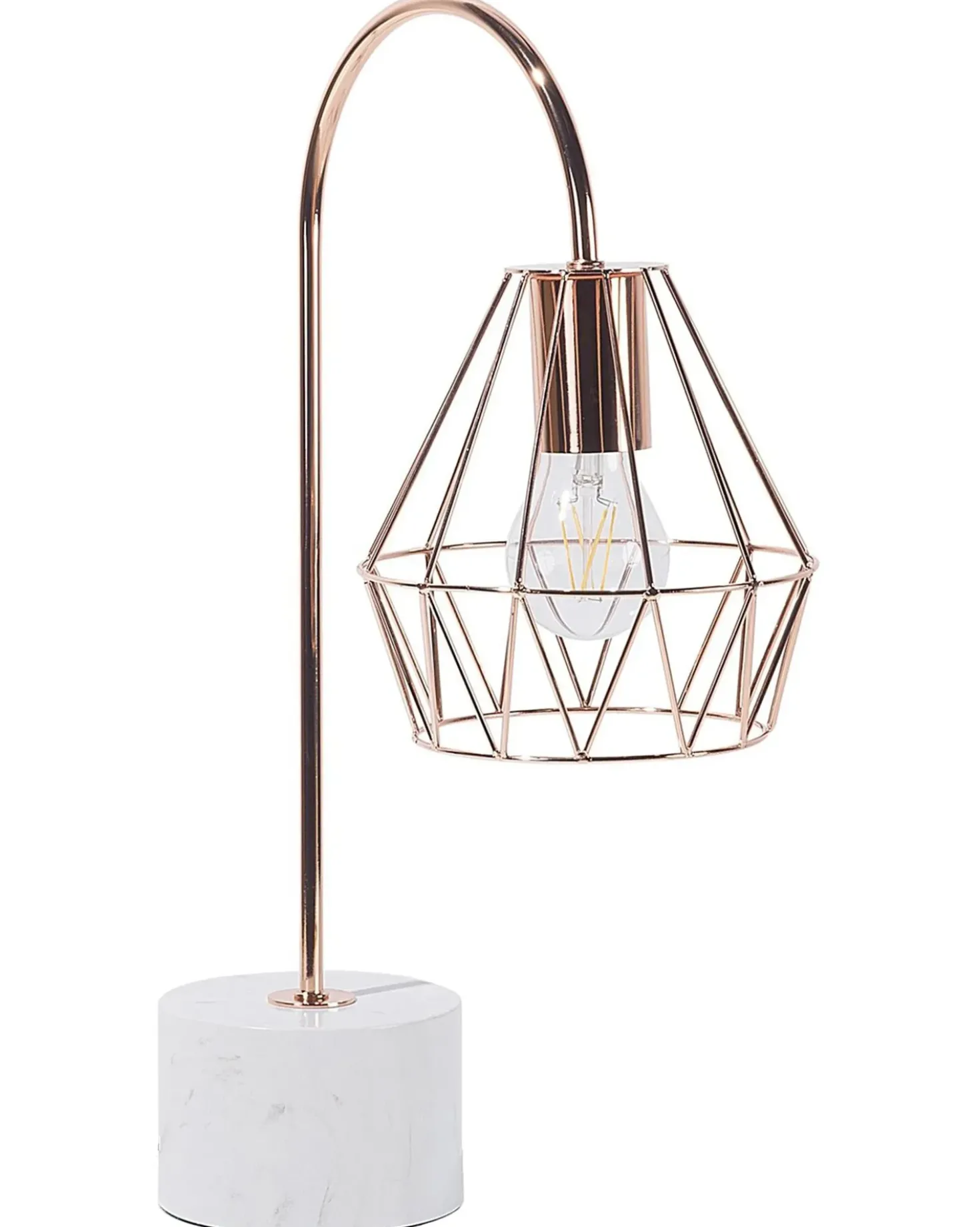Lampada da tavolo MOONI Metallo Rame