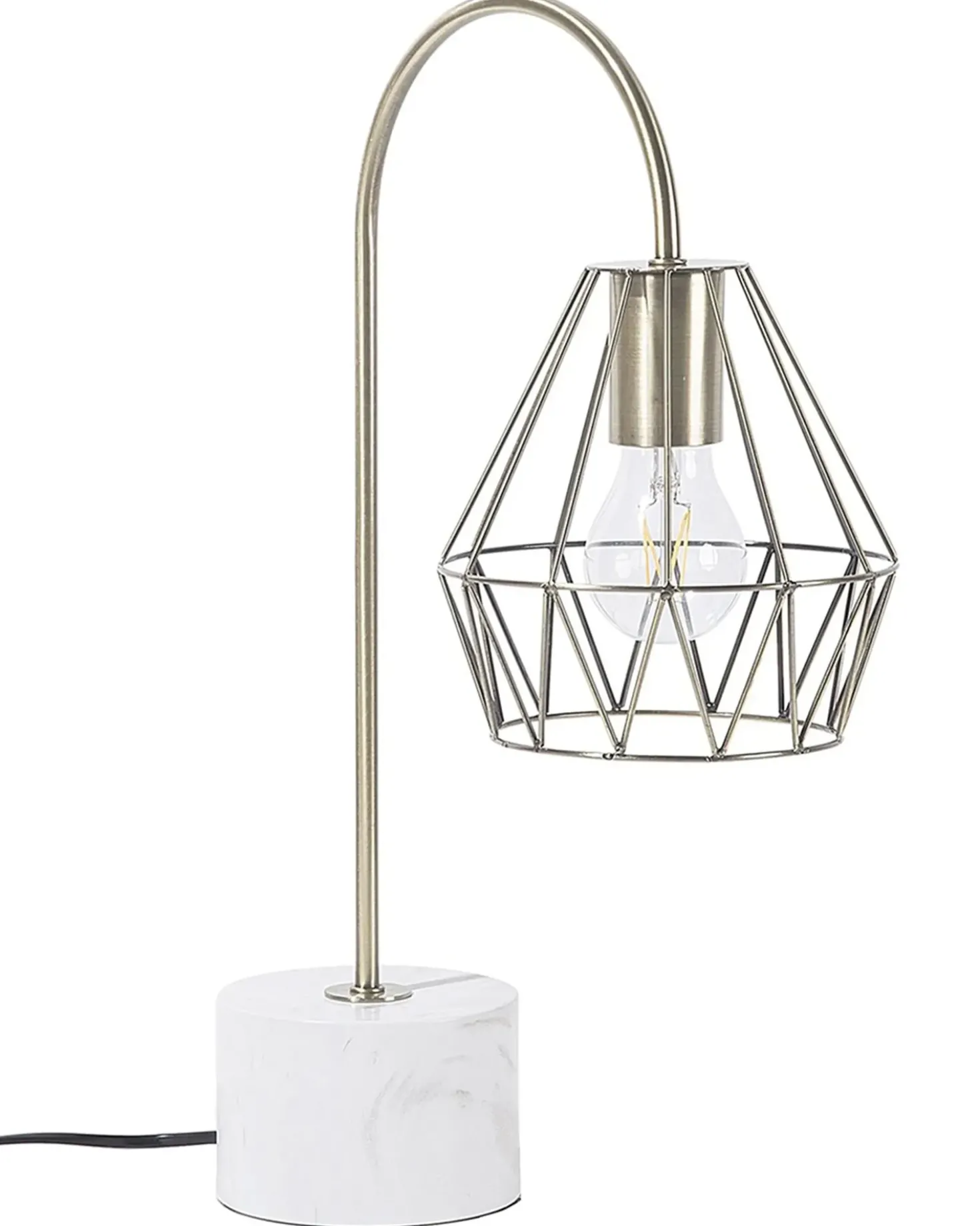 Lampada da tavolo MOONI Metallo Ottone