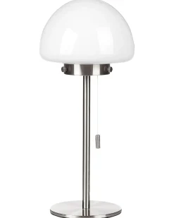 Lampada da tavolo MORUGA Metallo Argento