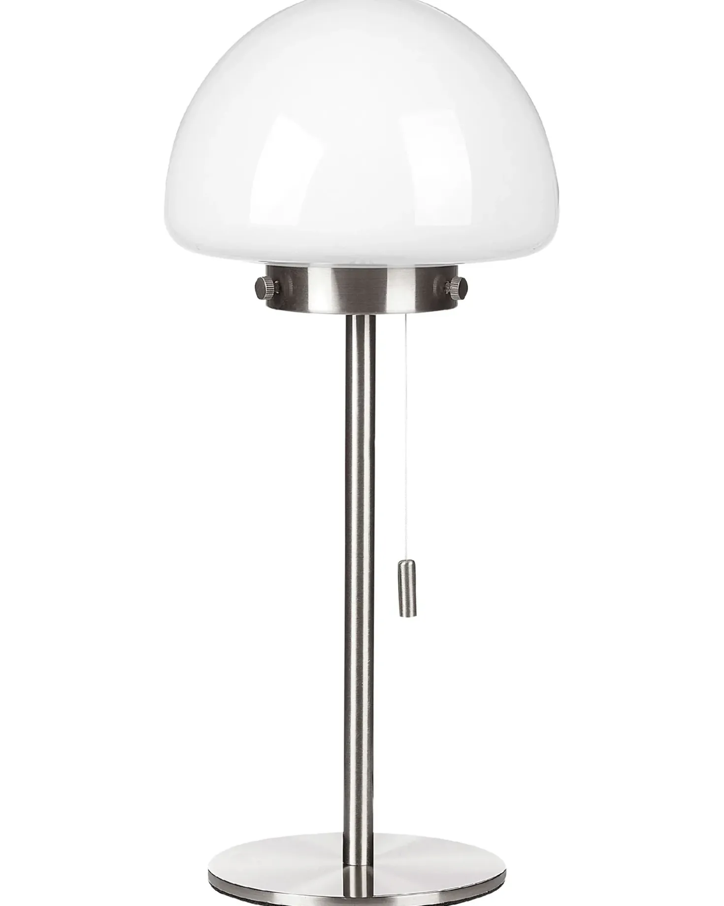 Lampada da tavolo MORUGA Metallo Argento
