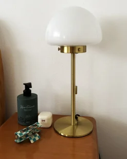Lampada da tavolo MORUGA Metallo Oro