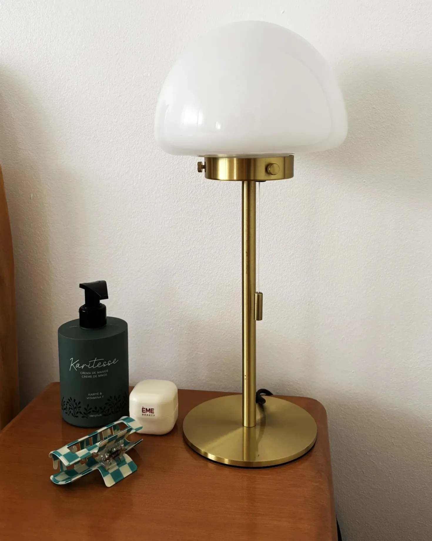Lampada da tavolo MORUGA Metallo Oro