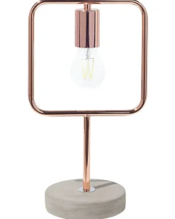 Lampada da tavolo MUNDO Metallo Rame