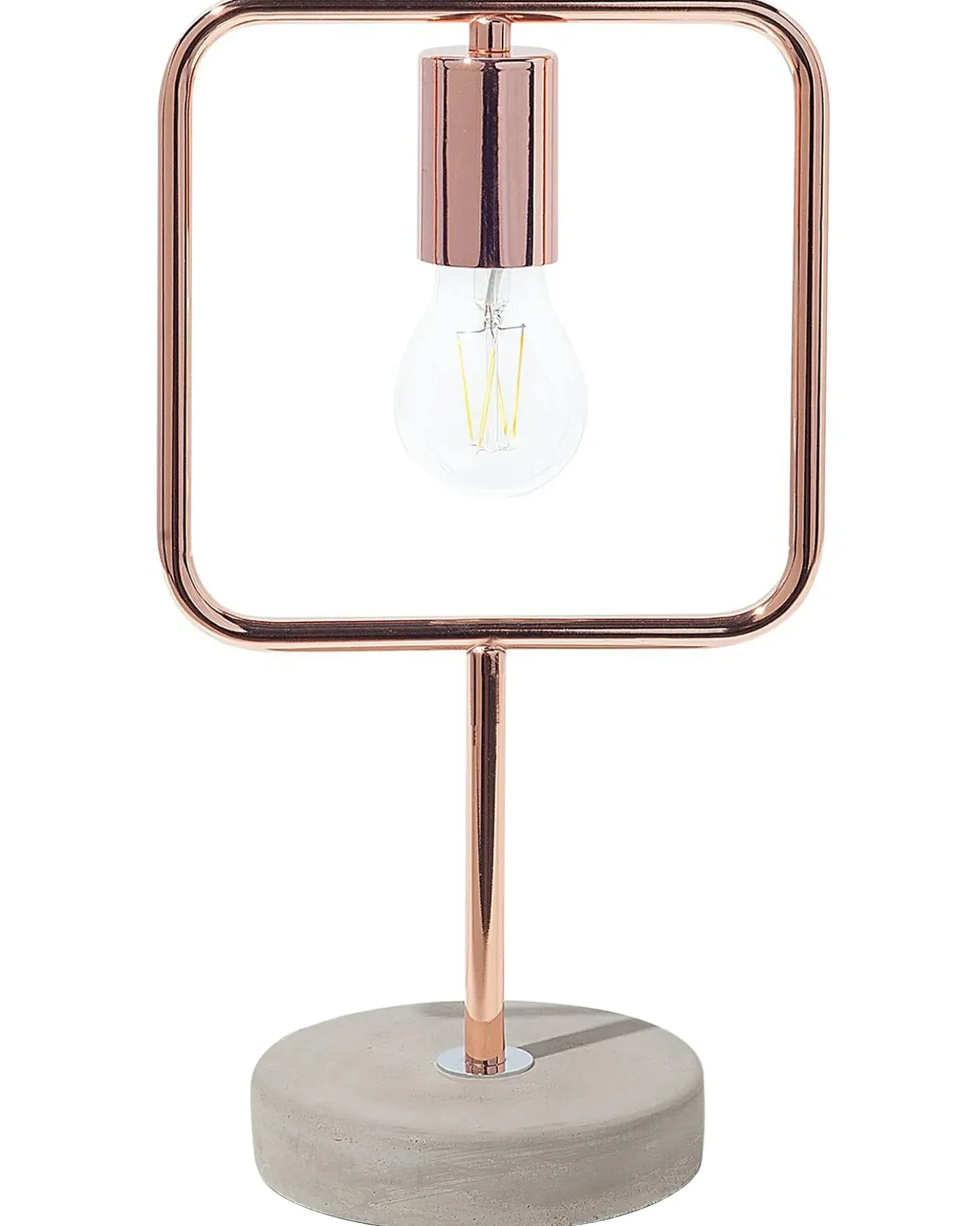 Lampada da tavolo MUNDO Metallo Rame